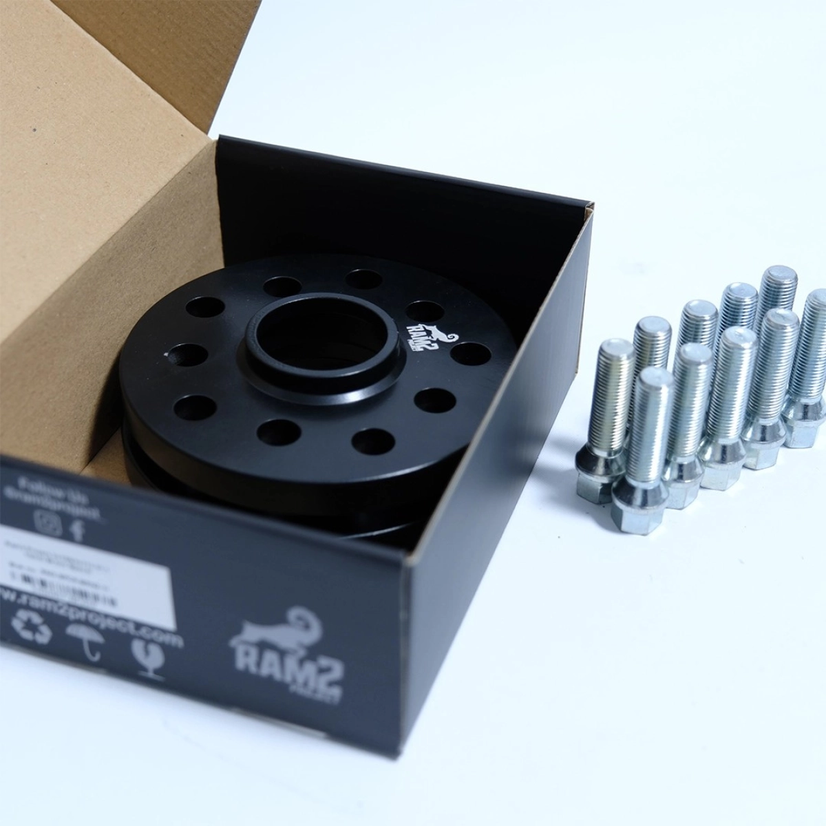 Ram2 Spacer 5x100-5x112 57,1 15mm Siyah