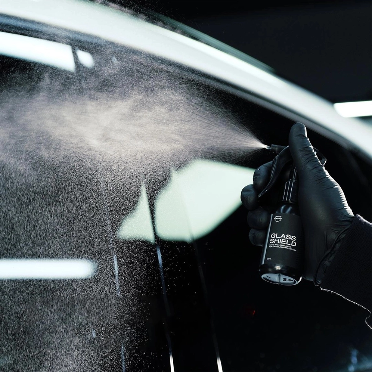 Nasiol Glasshield Nano Yağmur Kaydırıcı-Cam Yüzey Seramik Kaplama Spreyi