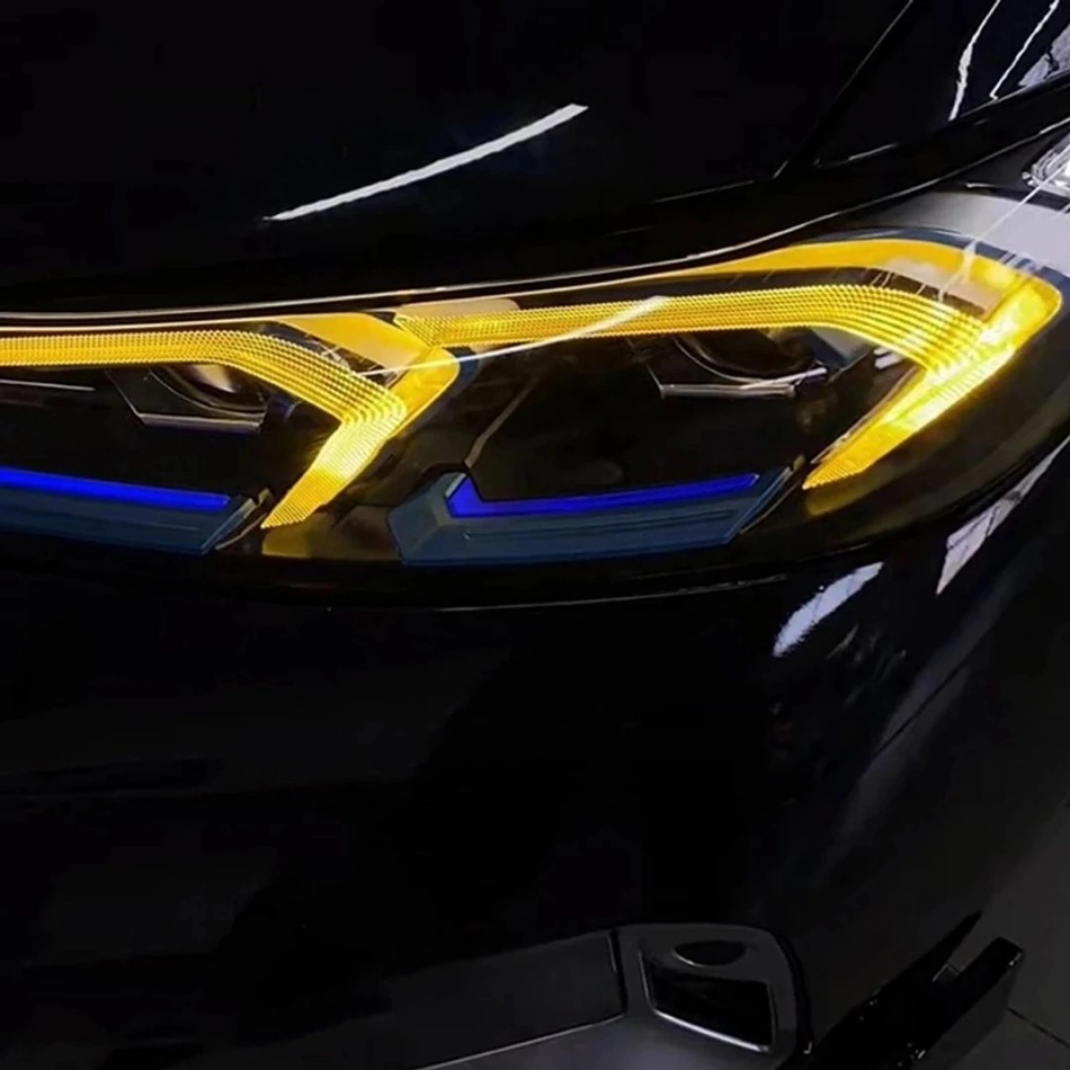 XPlagin Bmw G20 LCI Soğutmalı Yellow DRL Led
