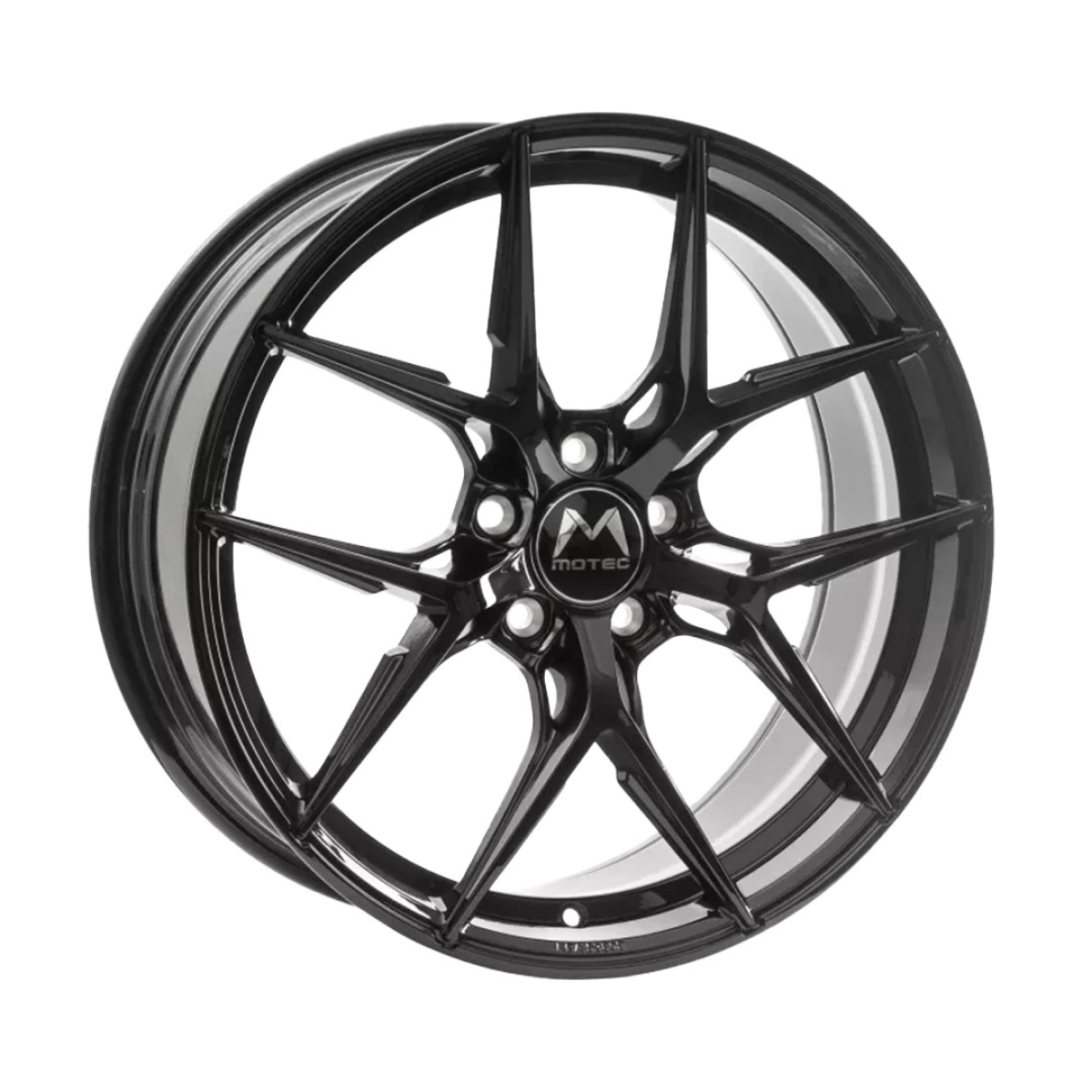 Motec MCR4 Ultimate Gloss Black 8,5x19 5x112 ET45 Ø65.5 Takım Jant