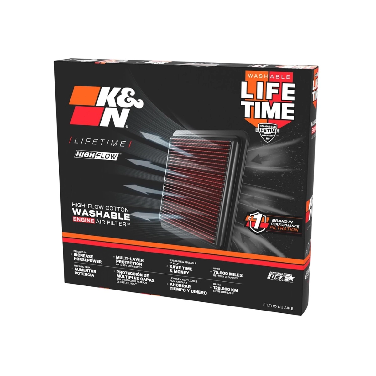 K&N TB-1212 Hava Filtresi